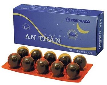 Thuốc Hoàn An Thần Traphaco điều trị mất ngủ do suy nhược cơ thể (1 vỉ x 10 viên)