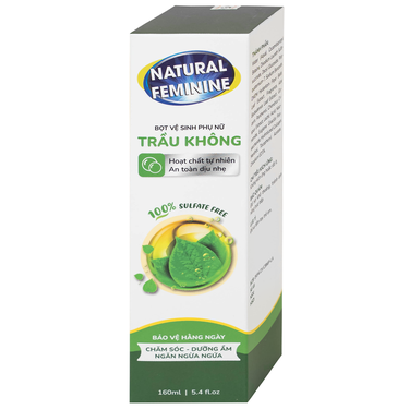 Dung dịch vệ sinh phụ nữ dạng bọt Natural Feminine Lá Trầu Không kháng khuẩn, vệ sinh nhẹ nhàng (160ml) - Ảnh 2